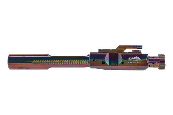 Cryptic Coatings AR-10 .308 Win Bolt Carrier Group has a unique Dragon’s Breath coating